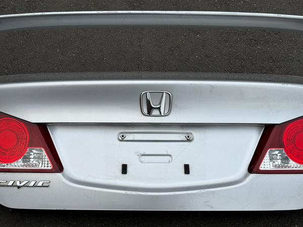 JDM 2006-2008 Honda Civic/Acura CSX Rear Trunk with Mugen Spoiler + TailLights | Trunk & Tail Lights | Acura CSX Rear Bumper, Acura CSX Trunk Lid, freeshipping | 2582