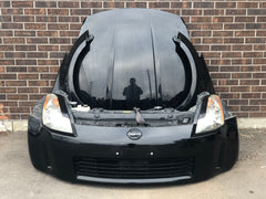 JDM Nissan 350z Z33 Bumper Headlights Fenders Hood Rebar Rad Support 2003-2005
