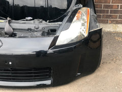JDM Nissan 350z Z33 Bumper Headlights Fenders Hood Rebar Rad Support 2003-2005