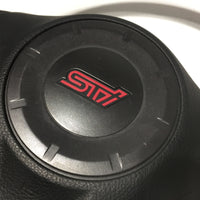 JDM 2013 GVB Subaru Impreza WRX STi Red Stitches With Leather Steering Wheel OEM | Steering Wheel | 2013, GVB, Impreza, Steering Wheel, STI, Subaru, WRX, WRX STI | 1235