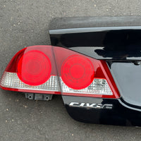 JDM 2006-2008 Honda Civic/Acura CSX Rear Trunk + TailLights | Trunk & Tail Lights | Acura CSX Rear Bumper, Acura CSX Trunk Lid, freeshipping | 2583