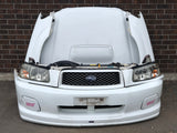 JDM Subaru Forester STi Bumper Lip Headlights Fenders Hood Grille Fogs 2003-2005 SG5 SG9 | Front End Conversion | Cross Sport Front end, Forester JDM Front End, SG5 Front Nose Cut, Subaru Forester Jdm Front end, Subaru SG5 Front end | 1799