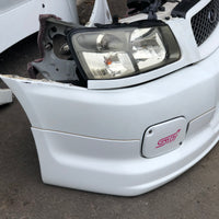 JDM Subaru Forester STi Bumper Lip Headlights Fenders Hood Grille Fogs 2003-2005 SG5 SG9 | Front End Conversion | Cross Sport Front end, Forester JDM Front End, SG5 Front Nose Cut, Subaru Forester Jdm Front end, Subaru SG5 Front end | 1799