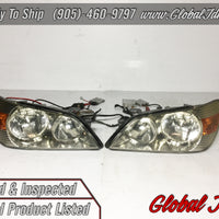JDM TOYOTA ALTEZZA IS300/200 SXE10 HEADLIGHTS WITH AFTERMARKET HID KIT OEM | Headlights | Altezza, HID Headlights, Is300, Lexus, Lexus Is300, Toyota, Toyota Altezza | 1248