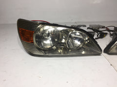 JDM TOYOTA ALTEZZA IS300/200 SXE10 HEADLIGHTS WITH AFTERMARKET HID KIT OEM
