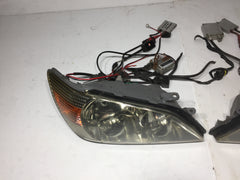 JDM TOYOTA ALTEZZA IS300/200 SXE10 HEADLIGHTS WITH AFTERMARKET HID KIT OEM