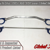 JDM 2003 2005 Genuine Subaru Forester SG5 OEM CUSCO Front & Rear Strut Bars 03-05 | Strut Bar | 2003-2005, Cusco, Forester, SG5, Subaru, Subaru Forester | 1250