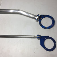 JDM 2003 2005 Genuine Subaru Forester SG5 OEM CUSCO Front & Rear Strut Bars 03-05 | Strut Bar | 2003-2005, Cusco, Forester, SG5, Subaru, Subaru Forester | 1250