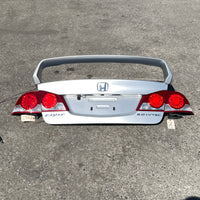 JDM 2006-2008 Honda/Acura CSX Rear End Conversion Rear Trunk w/ Mugen Spoiler + Bumper + TailLights + Sideskirts