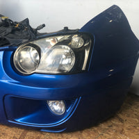 JDM 2004-2005 Subaru Impreza WRX Wagon Blobeye Front Nose Cut Assembly HID Headlights Fog Lights | Front Nose Cut | 2.0l, 2.5l, 2005, AVCS, EJ205, Front End Conversion, Impreza, STI, Subaru, WRX, wrx 2004, wrx 2005, WRX STI | 1584