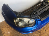 JDM 2004-2005 Subaru Impreza WRX Wagon Blobeye Front Nose Cut Assembly HID Headlights Fog Lights