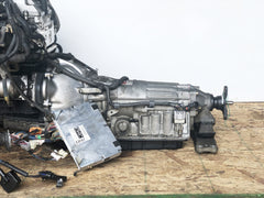 JDM Toyota Aristo Twin Turbo Front Sump VVTi 2JZ-GTE Engine Motor Auto Trans ECU Green Top | 180 PSI |