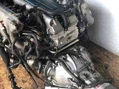 JDM Toyota Aristo Twin Turbo Front Sump VVTi 2JZ-GTE Engine Motor Auto Trans ECU Green Top | 180 PSI |