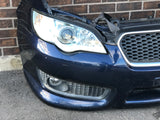 JDM Subaru Legacy SpecB Nose Cut Fog Lights Bumper Headlight Grille 2007-2009 BP | Front End Conversion | freeshipping, Legacy, Spec B, STI, Subaru, SUBARU FRONT, subaru legacy front conversion, used front | 1813