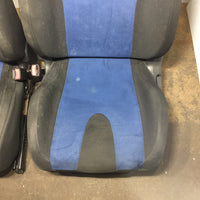 JDM 04-05 Subaru Impreza WRX STi V8 OEM Front Blue Suede Seats / 1993-2007 | Seats | 2.0l, 2.5l, 2005, Impreza, STI, Subaru, Turbo, WRX, wrx 2002, wrx 2004, WRX STI | 1258