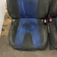 JDM 04-05 Subaru Impreza WRX STi V8 OEM Front Blue Suede Seats / 1993-2007 | Seats | 2.0l, 2.5l, 2005, Impreza, STI, Subaru, Turbo, WRX, wrx 2002, wrx 2004, WRX STI | 1258