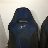 JDM 04-05 Subaru Impreza WRX STi V8 OEM Front Blue Suede Seats / 1993-2007 | Seats | 2.0l, 2.5l, 2005, Impreza, STI, Subaru, Turbo, WRX, wrx 2002, wrx 2004, WRX STI | 1258