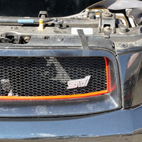 JDM Subaru Forester STi SG5 SG9 Front End Conversion Bumper Lip Headlights Fenders Hood Grille Foglight Covers 2003-2005