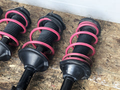 JDM Subaru Forester Shocks STi Pink Springs Struts Suspension Assembly 2003-2008
