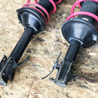 JDM Subaru Forester Shocks STi Pink Springs Struts Suspension Assembly 2003-2008 | Strut Assembly | 2.0l, 2005, EJ205, Forester, Impreza, Pink STi, SG5, SG9, STI, Subaru, WRX, WRX STI | 1383