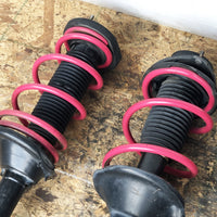 JDM Subaru Forester Shocks STi Pink Springs Struts Suspension Assembly 2003-2008 | Strut Assembly | 2.0l, 2005, EJ205, Forester, Impreza, Pink STi, SG5, SG9, STI, Subaru, WRX, WRX STI | 1383