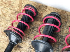 JDM Subaru Forester Shocks STi Pink Springs Struts Suspension Assembly 2003-2008
