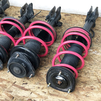 JDM Subaru Forester Shocks STi Pink Springs Struts Suspension Assembly 2003-2008 | Strut Assembly | 2.0l, 2005, EJ205, Forester, Impreza, Pink STi, SG5, SG9, STI, Subaru, WRX, WRX STI | 1383
