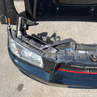 JDM Subaru Forester STi SG5 SG9 Front End Conversion Bumper Lip Headlights Fenders Hood Grille Foglight Covers 2003-2005