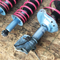 JDM Subaru Legacy STi Pink Spring BP KYB NEW SR Special Shocks Struts 2005-2009 | Strut Assembly | KYB, Legacy, New SR Special, STI, STi Pink Springs, Subaru, Turbo | 1384