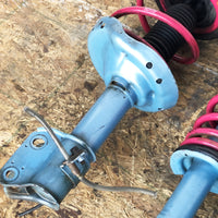 JDM Subaru Legacy STi Pink Spring BP KYB NEW SR Special Shocks Struts 2005-2009 | Strut Assembly | KYB, Legacy, New SR Special, STI, STi Pink Springs, Subaru, Turbo | 1384