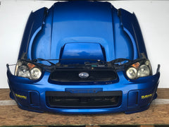 JDM Subaru Impreza WRX STi Bumper HID Headlights Grille 2004-2005