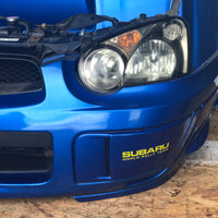 JDM Subaru Impreza WRX STi Bumper HID Headlights Grille 2004-2005 | Front End Conversion | 2.0l, 2005, AVCS, HID, Impreza, STI, Subaru, Turbo, V8, Version 8, WRX, wrx 2004, wrx 2005, WRX STI | 1586