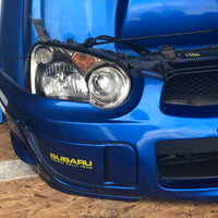 JDM Subaru Impreza WRX STi Bumper HID Headlights Grille 2004-2005 | Front End Conversion | 2.0l, 2005, AVCS, HID, Impreza, STI, Subaru, Turbo, V8, Version 8, WRX, wrx 2004, wrx 2005, WRX STI | 1586