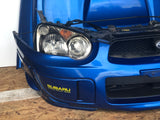 JDM Subaru Impreza WRX STi Bumper HID Headlights Grille 2004-2005 | Front End Conversion | 2.0l, 2005, AVCS, HID, Impreza, STI, Subaru, Turbo, V8, Version 8, WRX, wrx 2004, wrx 2005, WRX STI | 1586