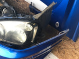 JDM Subaru Impreza WRX STi Bumper HID Headlights Grille 2004-2005