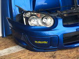 JDM Subaru Impreza WRX STi Bumper HID Headlights Grille 2004-2005