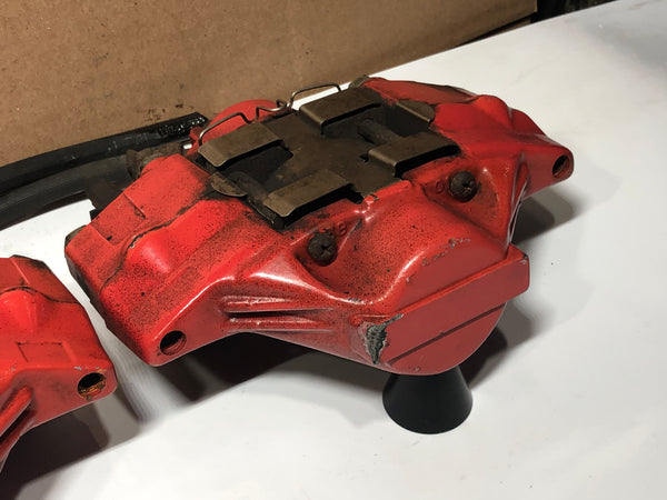 JDM 02-07 Subaru Impreza WRX Rear Brake Calipers 2 Pot 2 Piston Set Genuine OEM | Calipers | 2 pot, 4 pot, Calipers, Impreza, Red Four pot, sti brakes, Subaru, WRX, wrx 2002, wrx 2003, wrx 2004, wrx 2005, WRX STI | 1587