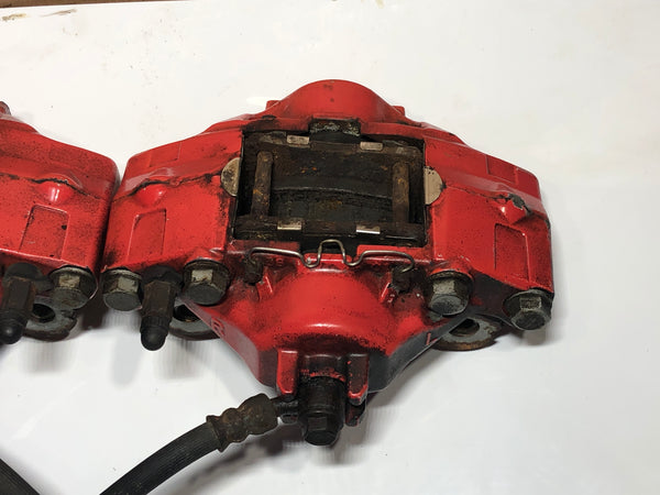 JDM 02-07 Subaru Impreza WRX Rear Brake Calipers 2 Pot 2 Piston Set Genuine OEM | Calipers | 2 pot, 4 pot, Calipers, Impreza, Red Four pot, sti brakes, Subaru, WRX, wrx 2002, wrx 2003, wrx 2004, wrx 2005, WRX STI | 1587