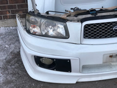 JDM Subaru Forester Cross Sport Front End Conversion Bumper Lip Headlights Fenders Hood Grille Fogs 2003-2005 SG5