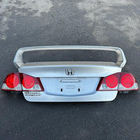 JDM 2006-2008 Honda/Acura CSX Rear End Conversion Rear Trunk w/ Mugen Spoiler + Bumper + TailLights + Sideskirts
