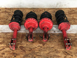 JDM 02-07 Subaru Impreza WRX 5X100 Red KYB Shock Absorber Struts/ EJ207 V7 V8 V9 | Strut Assembly | 2.0l, 5x100, EJ205, Impreza, Red Struts, Subaru, Turbo, WRX, wrx 2004, wrx 2005, WRX STI | 1399