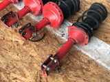 JDM 02-07 Subaru Impreza WRX 5X100 Red KYB Shock Absorber Struts/ EJ207 V7 V8 V9 | Strut Assembly | 2.0l, 5x100, EJ205, Impreza, Red Struts, Subaru, Turbo, WRX, wrx 2004, wrx 2005, WRX STI | 1399