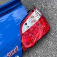 Jdm 02-07 Subaru Impreza WRX STi Trunk Lid Wing Spoiler Sedan + Tail Lights GDA GDB V7,V8,V9 | Trunk & Spoiler | freeshipping, STi Spoiler, STi Trunk, WRX STI Spoiler, WRX STI TRUNK | 2388