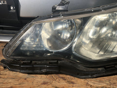 JDM Honda Civic / Acura CSX Front Bumper HID Headlights Fenders Hood 2006-2008