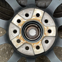 WedsSport SA-20R Wheels Rims - 215/45 R17  -  17x7.5 / 5x114 / +45 Offset Blue Ring