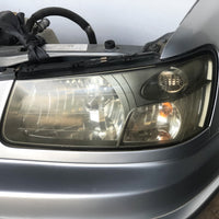 JDM SG5 03-05 Subaru Forester XT STi Front Clip with HID Headlights & Cross Sport Front Carbon Lip Sideskirt with Spats | Front Nose Cut | Cross Sport, Cross Sport Lip, Forester, Front End Conversion, SG5, STI, Subaru, Turbo | 1418
