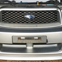 JDM SG5 03-05 Subaru Forester XT STi Front Clip with HID Headlights & Cross Sport Front Carbon Lip Sideskirt with Spats | Front Nose Cut | Cross Sport, Cross Sport Lip, Forester, Front End Conversion, SG5, STI, Subaru, Turbo | 1418