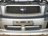 JDM SG5 03-05 Subaru Forester XT STi Front Clip with HID Headlights & Cross Sport Front Carbon Lip Sideskirt with Spats | Front Nose Cut | Cross Sport, Cross Sport Lip, Forester, Front End Conversion, SG5, STI, Subaru, Turbo | 1418