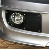JDM SG5 03-05 Subaru Forester XT STi Front Clip with HID Headlights & Cross Sport Front Carbon Lip Sideskirt with Spats