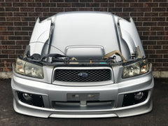 JDM Subaru Forester Cross Sport Front End Conversion Bumper Lip Headlights Fenders Hood Grille Fogs 2003-2005 SG5